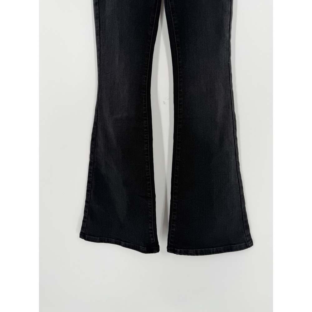 NEW We The Free People Jayde Flare High Rise Jeans Onyx Boho Western 27 - Picture 5 of 10